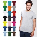 Tricouri clasice barbatesti, din bumbac colorat cu maneci scurte - 6554 Tricouri clasice barbatesti, din bumbac colorat cu maneci scurte - 6554