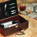 Seturi de vin cu cutie pentru doua sticle - Burgundy 0301405 Seturi de vin cu cutie pentru doua sticle - Burgundy 0301405