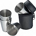 Seturi promotionale de 4 pahare metalice - 65740 Seturi promotionale de 4 pahare metalice - 65740