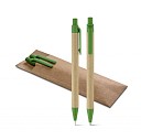 Seturi de pixuri ecologice promotionale cu etui din carton - 91846 Seturi de pixuri ecologice promotionale cu etui din carton - 91846