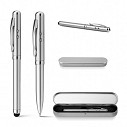 Pixuri metalice promotionale cu LED, laser si touch pen - 81201 Pixuri metalice promotionale cu LED, laser si touch pen - 81201