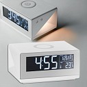 Ceasuri promotionale de birou cu incarcator wireless si senzor tactil - MO9588 Ceasuri promotionale de birou cu incarcator wireless si senzor tactil - MO9588