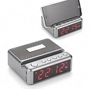 Boxe audio promotionale cu ceas si suport pentru telefon - 09102 Boxe audio promotionale cu ceas si suport pentru telefon - 09102
