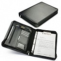 Mape de conferinta din piele ecologica, cu caiet mecanic si clipboard interior - 07145 Mape de conferinta din piele ecologica, cu caiet mecanic si clipboard interior - 07145