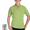 Tricouri promotionale colorate, cu guler polo, pentru barbati - Safran PU409 Tricouri promotionale colorate, cu guler polo, pentru barbati - Safran PU409