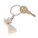 Brelocuri promotionale metalice in forma de pisica - Cat 0407815 Brelocuri promotionale metalice in forma de pisica - Cat 0407815