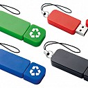 Memory stick-uri USB promotionale din plastic reciclabil cu capac - MO1071 Memory stick-uri USB promotionale din plastic reciclabil cu capac - MO1071