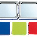 Oglinzi promotionale cu carcasa metalica colorata si pliabila - 0800331 Oglinzi promotionale cu carcasa metalica colorata si pliabila - 0800331