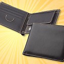 Portofele promotionale barbatesti, din imitatie de piele neagra - Raven AP800379 Portofele promotionale barbatesti, din imitatie de piele neagra - Raven AP800379