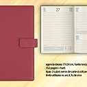 Agende din piele naturala visinie datate zilnic 2021 - NGD685R17 Agende din piele naturala visinie datate zilnic 2021 - NGD685R17