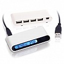 Porthub-uri cu conexiune USB, ceas si termometru - AP731999 Porthub-uri cu conexiune USB, ceas si termometru - AP731999