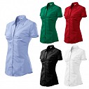 Camasi promotionale de dame, cu maneci scurte - Chic AD214 Camasi promotionale de dame, cu maneci scurte - Chic AD214