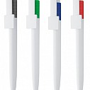 Pixuri promotionale din plastic cu varf colorat - AP741128 Pixuri promotionale din plastic cu varf colorat - AP741128