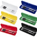 Seturi promotionale de pix si creion mecanic din aluminiu in etui colorat - AP741116 Seturi promotionale de pix si creion mecanic din aluminiu in etui colorat - AP741116