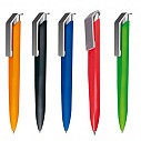 Pixuri promotionale cu corp colorat si clisp lat - Techno 11720 Pixuri promotionale cu corp colorat si clisp lat - Techno 11720