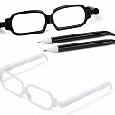 Seturi promotionale de 2 pixuri cu forma de rama de ochelari - 2436 Seturi promotionale de 2 pixuri cu forma de rama de ochelari - 2436