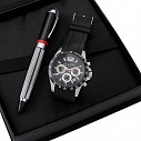 Seturi Scherrer de cadou, cu ceasuri barbatesti de lux si pixuri metalice elegante - SPBM135 Seturi Scherrer de cadou, cu ceasuri barbatesti de lux si pixuri metalice elegante - SPBM135