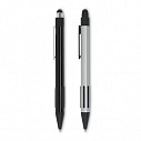 Pixuri promotionale din aluminiu cu stylus pen si grip cauciucat - MO8795 Pixuri promotionale din aluminiu cu stylus pen si grip cauciucat - MO8795