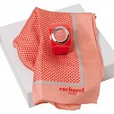 Seturi de esarfe portocalii din matase si ceasuri de dama rosii - Cacharel CPFM401 Seturi de esarfe portocalii din matase si ceasuri de dama rosii - Cacharel CPFM401