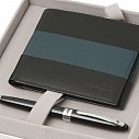 Seturi de portofele Cacharel din piele naturala cu pixuri metalice de lux - CPBW341 Seturi de portofele Cacharel din piele naturala cu pixuri metalice de lux - CPBW341
