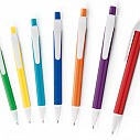 Pixuri promotionale bicolore cu clips alb lat - Amer 91686 Pixuri promotionale bicolore cu clips alb lat - Amer 91686
