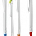 Pixuri promotionale biodegradabile cu elemente decorative colorate - KC7126 Pixuri promotionale biodegradabile cu elemente decorative colorate - KC7126