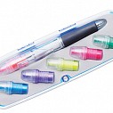 Pixuri promotionale cu 3 mine colorate si 6 markere interschimbabile - IT3883 Pixuri promotionale cu 3 mine colorate si 6 markere interschimbabile - IT3883