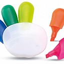 Seturi promotionale de 5 mini markere in carcasa din plastic - MO7448 Seturi promotionale de 5 mini markere in carcasa din plastic - MO7448