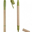 Pixuri ecologice promotioanale cu marker inclus de culoare verde - Aris 91612