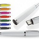 Pixuri metalice colorate cu stick USB de 16 GB - AP741731 Pixuri metalice colorate cu stick USB de 16 GB - AP741731
