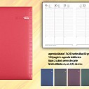Agende rosii 2021 15x21 cm cu interior datat saptamanal - 01245OR