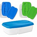 Caserole promotionale cu 2 compartimente - MO8518 Caserole promotionale cu 2 compartimente - MO8518