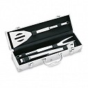 Truse promotionale dreptunghiulare cu 3 ustensile pentru gratar - IT3475 Truse promotionale dreptunghiulare cu 3 ustensile pentru gratar - IT3475