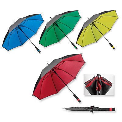umbrele negre cu interior colorat 31137
