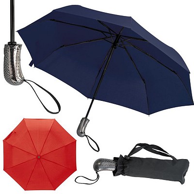 umbrele promotionale pliabile cu maner ergonomic 3519