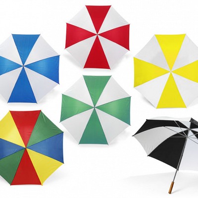umbrele promotionale bicolore