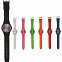 Ceasuri promotionale de mana cu bratara din PVC si cadran colorat - 97420